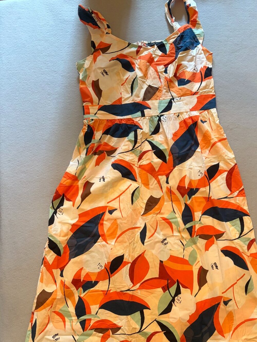 ☀️ Ann Taylor Floral Flutter Strap Maxi Dress (Size 12) - Summer Chic! NWT
